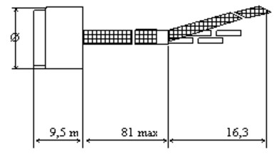 Габаритные размеры фоторезисторов ФР-127